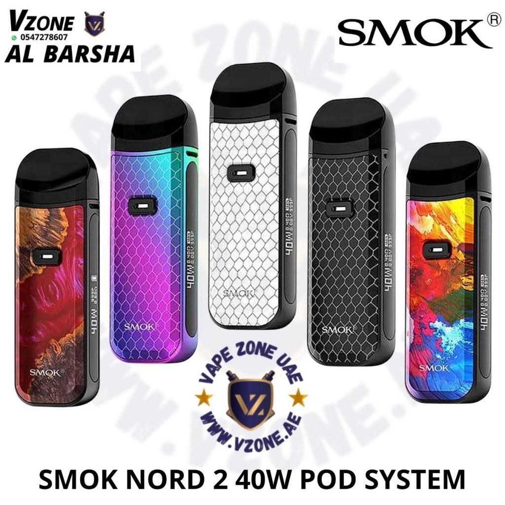 For Sale SMOK Nord 2 40W Pod Kit - 7-Color Cobra