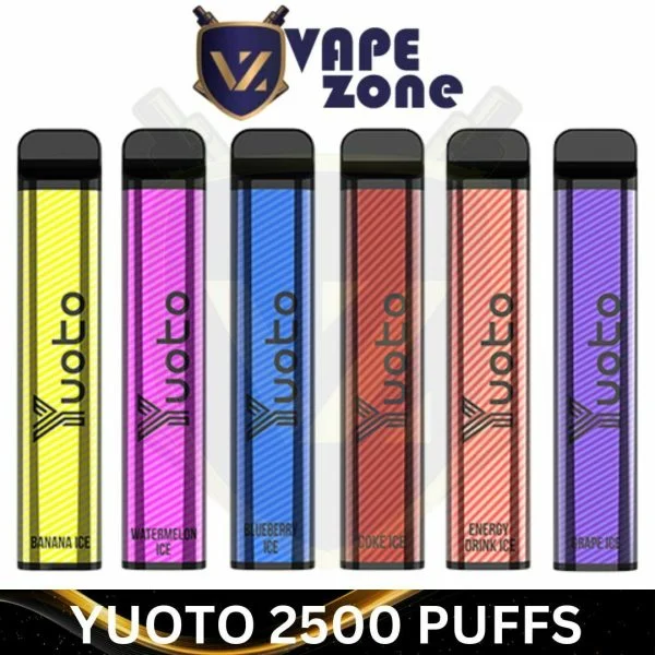 YUOTO XXL DISPOSABLE VAPE 2500 PUFFS