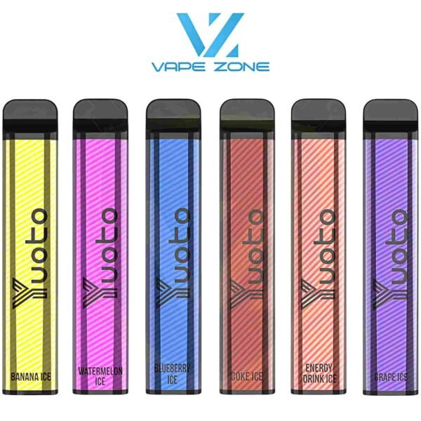 Yuoto XXL 2500 Puffs 50MG Disposable Vape in UAE