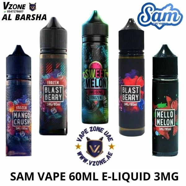 SAM VAPE 60ML E-LIQUID