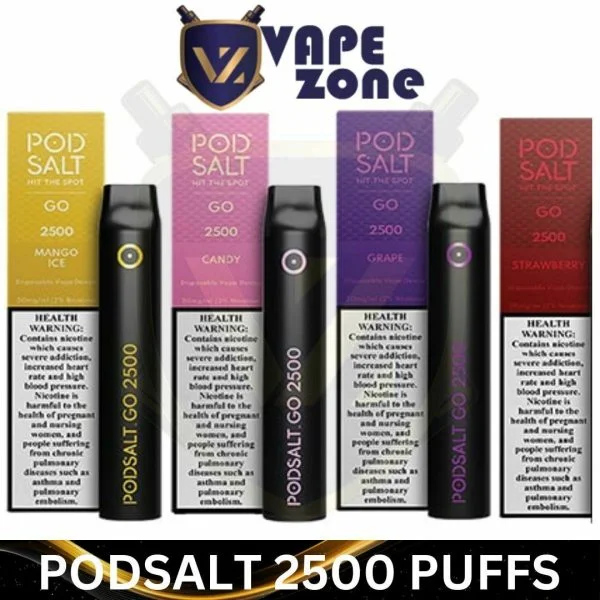 Pod salt go 2500 puffs