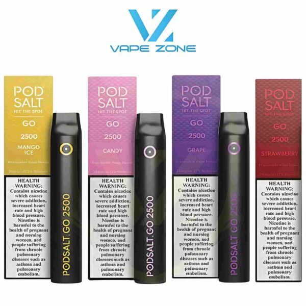 Pod Salt Go 2500 Puffs 20mg Disposable Vape in UAE