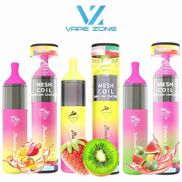 Tugboat Evo 4500 Puffs 50mg Disposable Vape in UAE