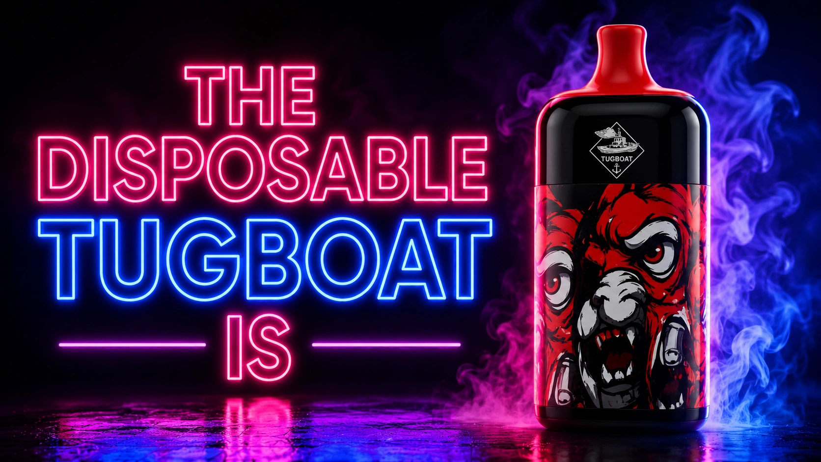 THE DISPOSABLE TUGBOAT IS