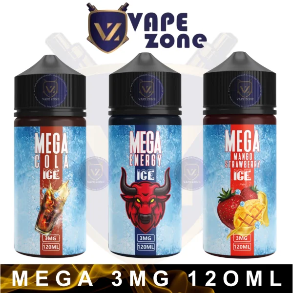 MEGA 3MG 12OML E-JUICE
