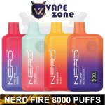 Nerd Fire 8000 Puffs