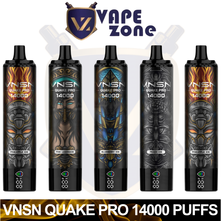 Vnsn Quake Pro Puffs Disposable Vape In Uae Vape Zone Uae