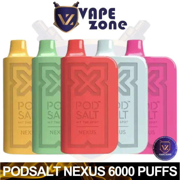 POD SALT NEXUS 6000 Puffs Disposable