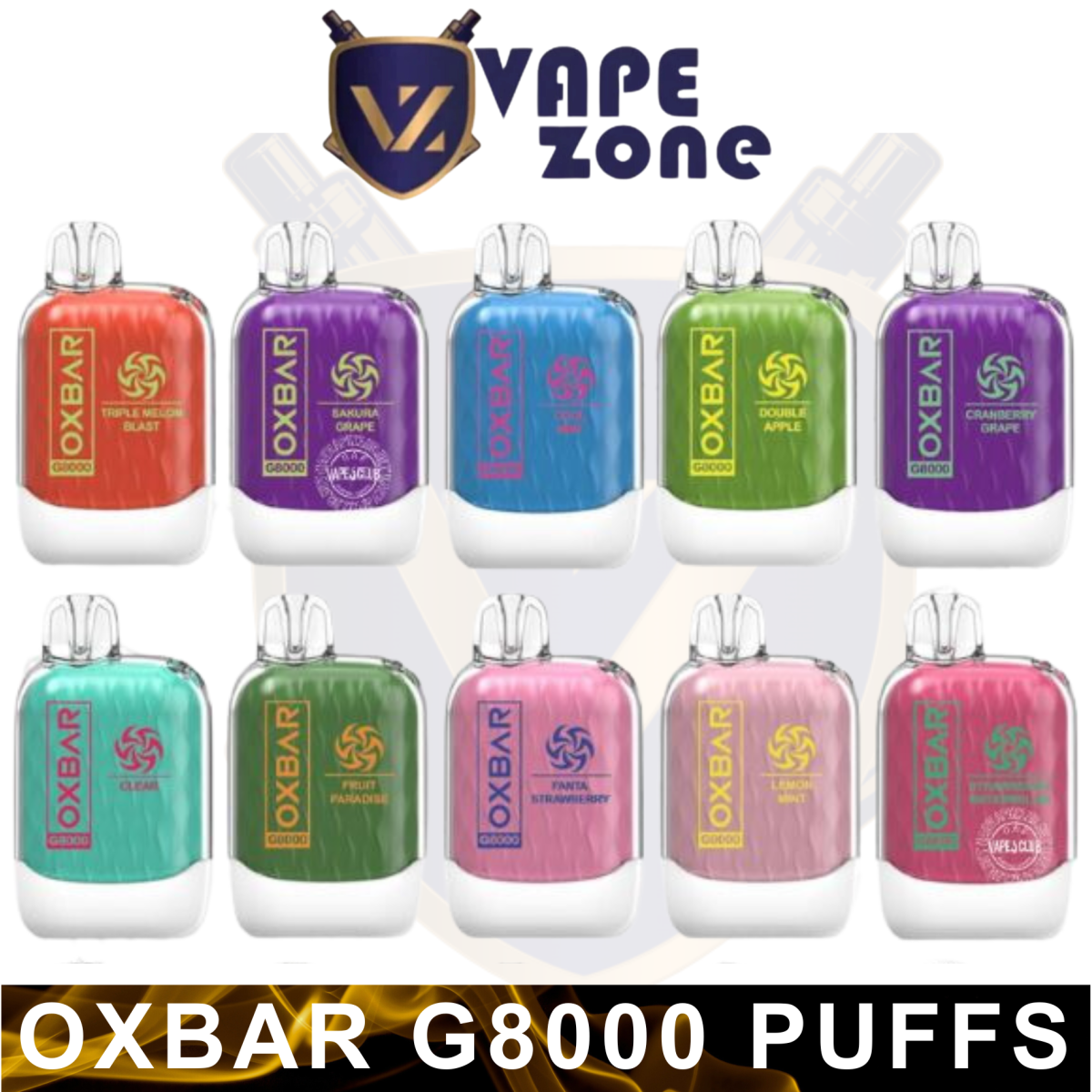 OXBAR 8000 Puffs