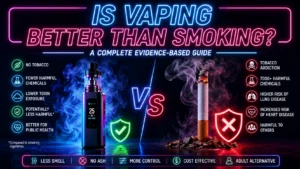 Is Vaping Better Than Smoking