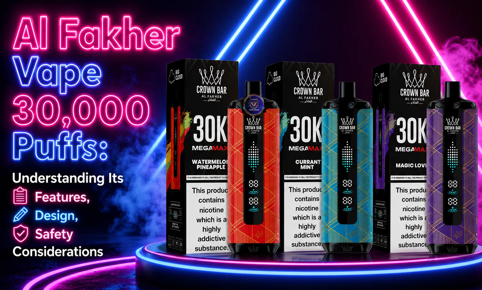 Al Fakher Vape 30,000 Puffs