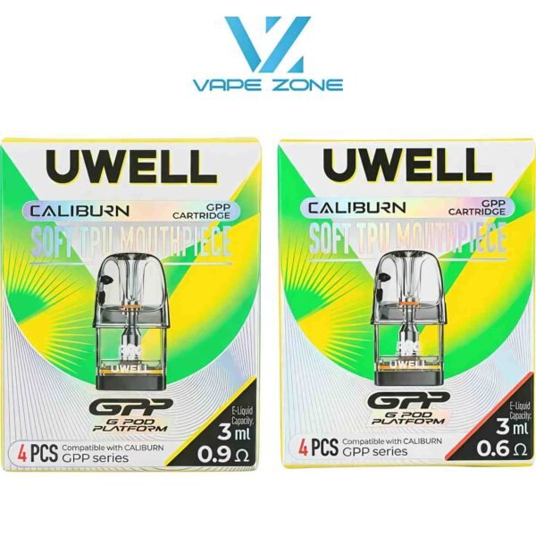 Uwell Caliburn GPP Alpha Pods 3ML SIDE-FILL 4pcs PODS in UAE