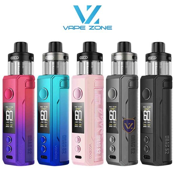 VooPoo Drag S2 Vape kit 60w PnP X Pod Compatible in UAE