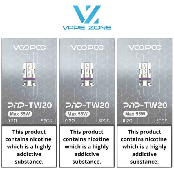 Voopoo PnP TW20 Replacement Coil 5pcs/Pack in UAE