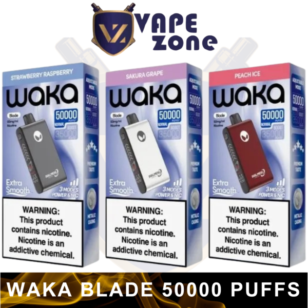 WAKA BLADE 50000 PUFFS | 20MG DISPOSABLE VAPE