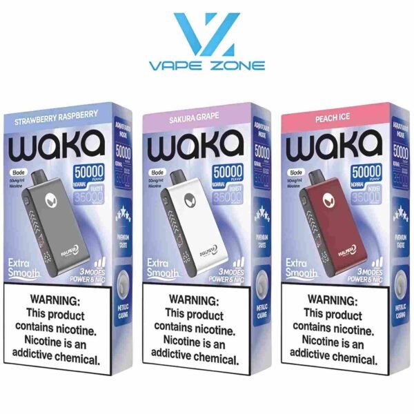 Waka Blade 50000 Puffs 50mg Disposable Vape in UAE