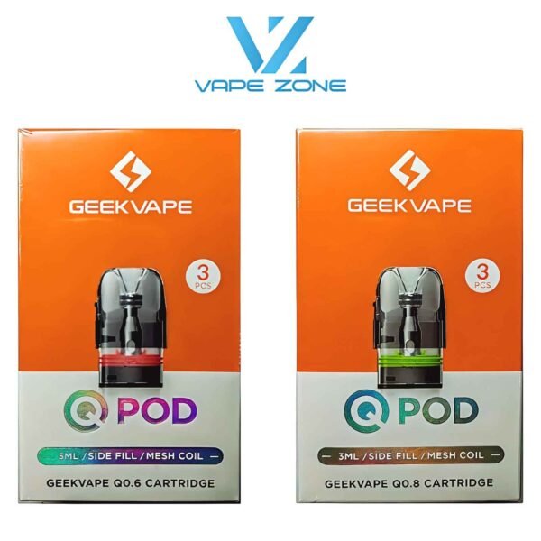 Geekvape Q Pod Cartridge 3ml 3pc/Pack