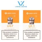 Geekvape U Pod Cartridge in Dubai 3pc/Pack