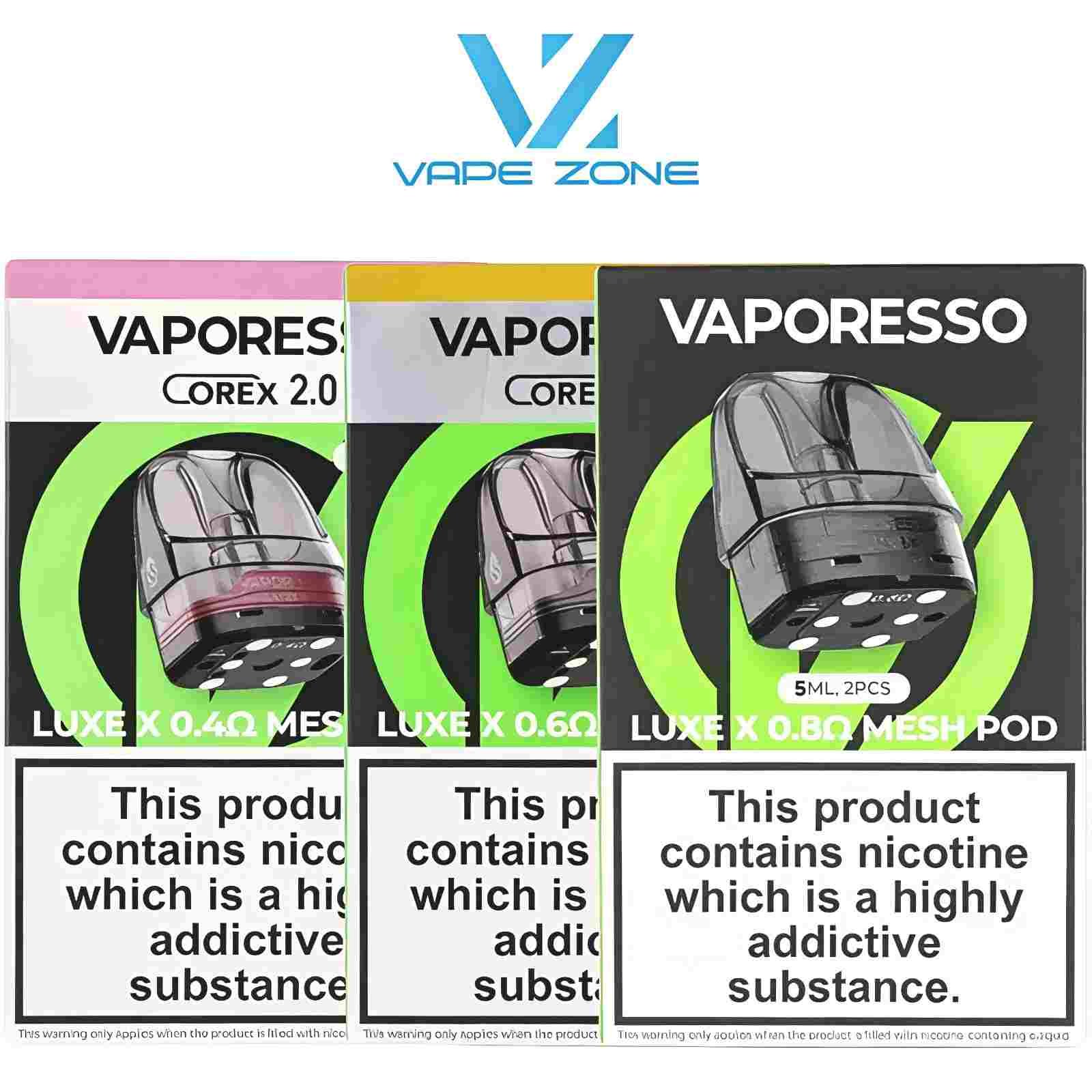 Vaporesso Luxe X pod cartridge in UAE Vaporesso Luxe X pod cartridge in UAE