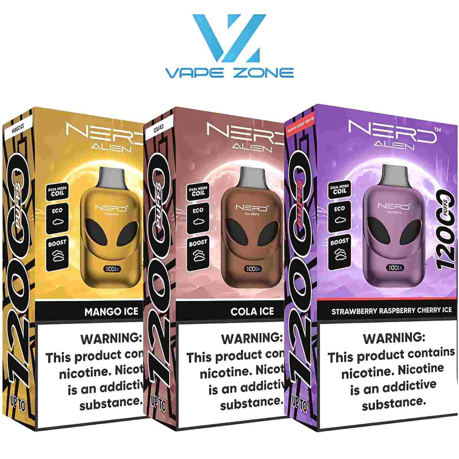 Nerd Alien 12000 Puffs Disposable Vape in UAE Nerd Alien 12000 Puffs Disposable Vape in UAE